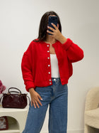 gilet Gilet HOLLY rouge dsclothes