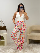 Pantalon Santa porté, look d'été