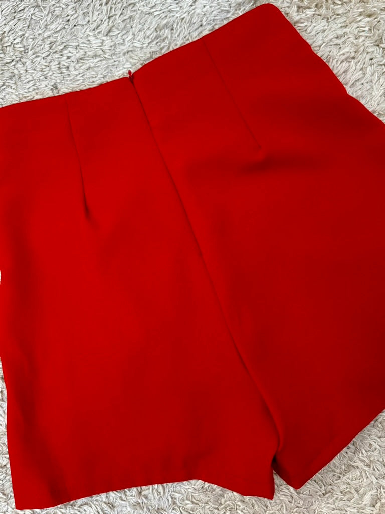 Jupe-Short Céline rouge