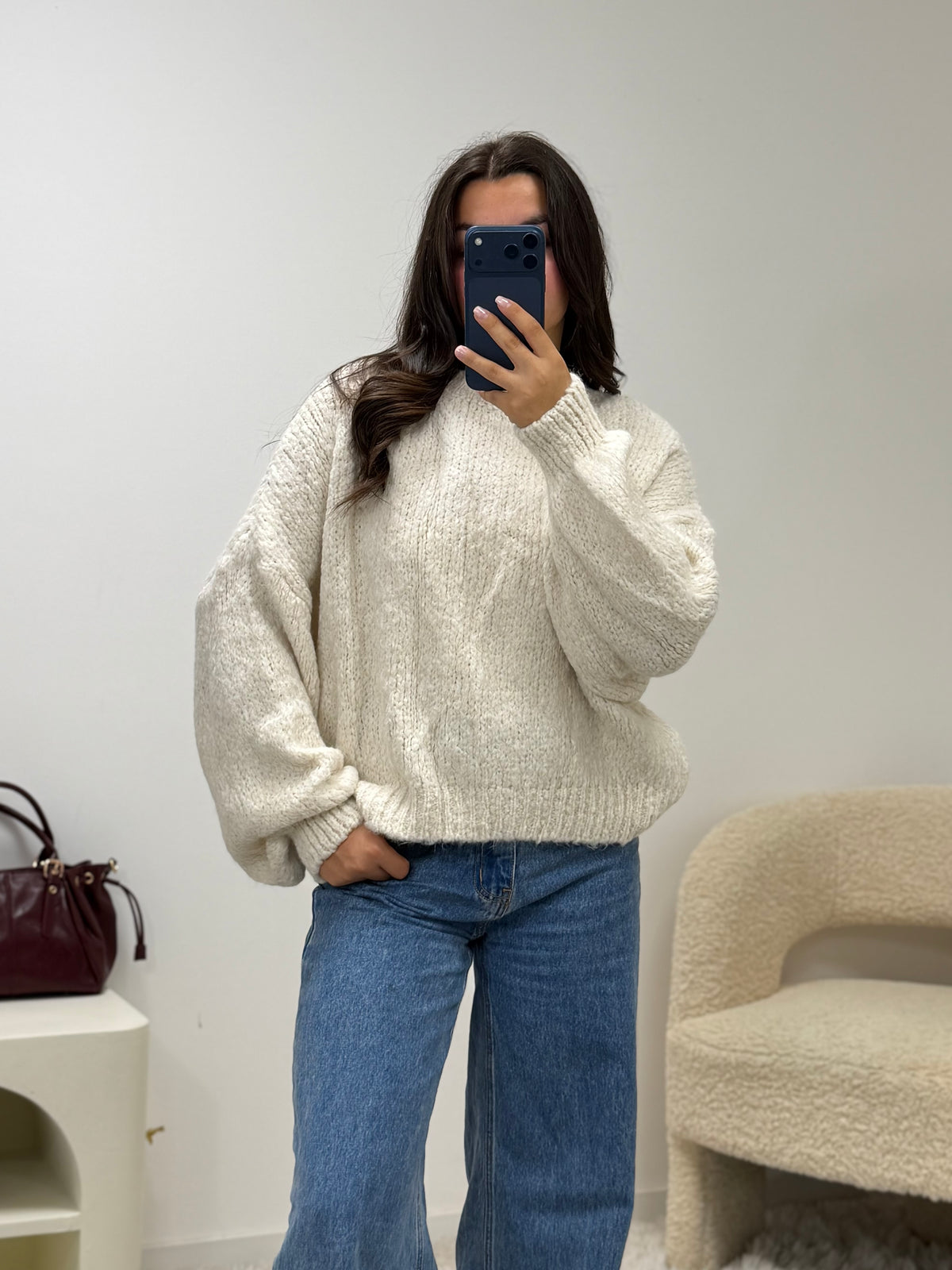 pull Pull BELLE écru dsclothes