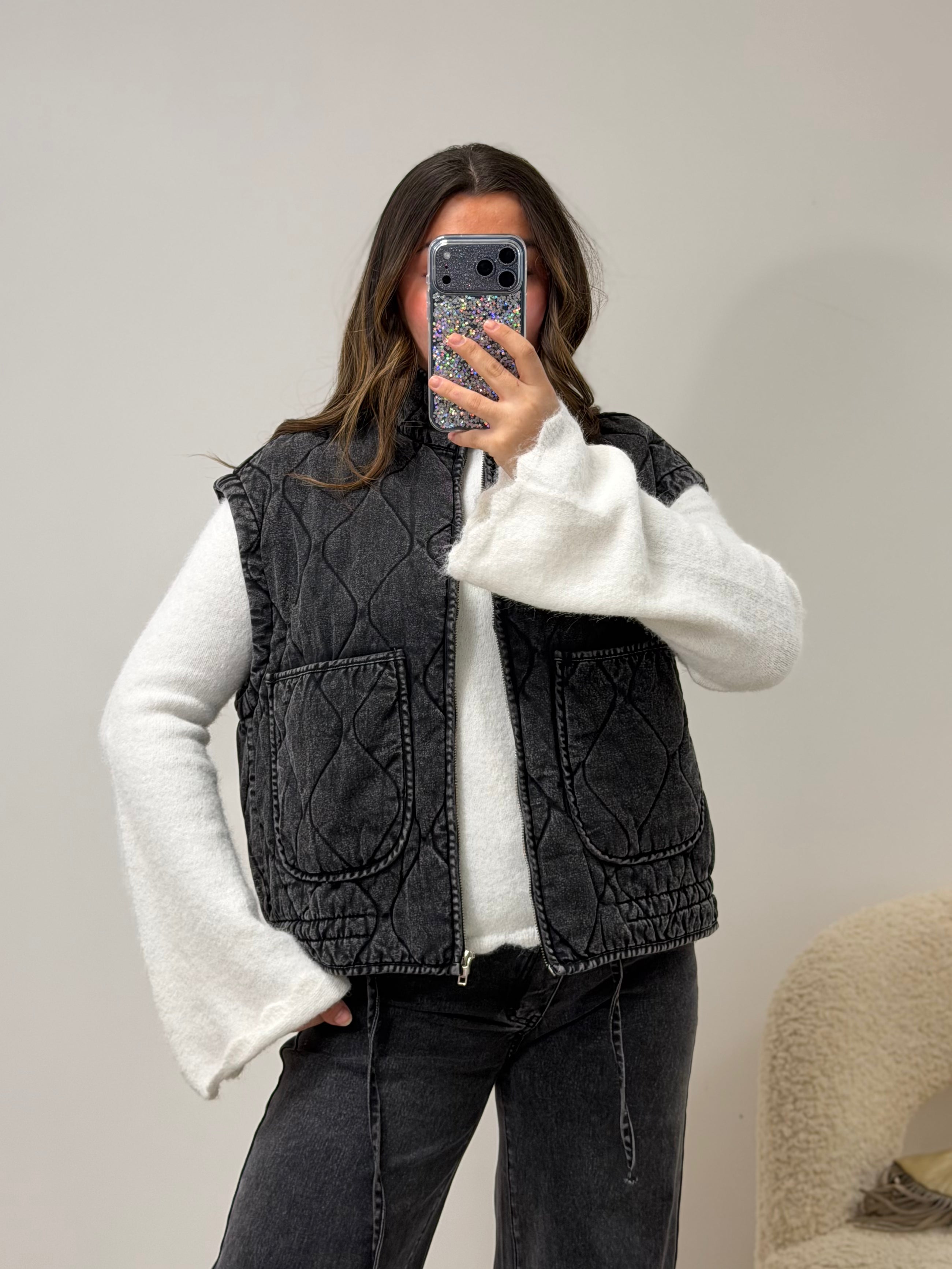 veste Veste LILO sans manche grise dsclothes