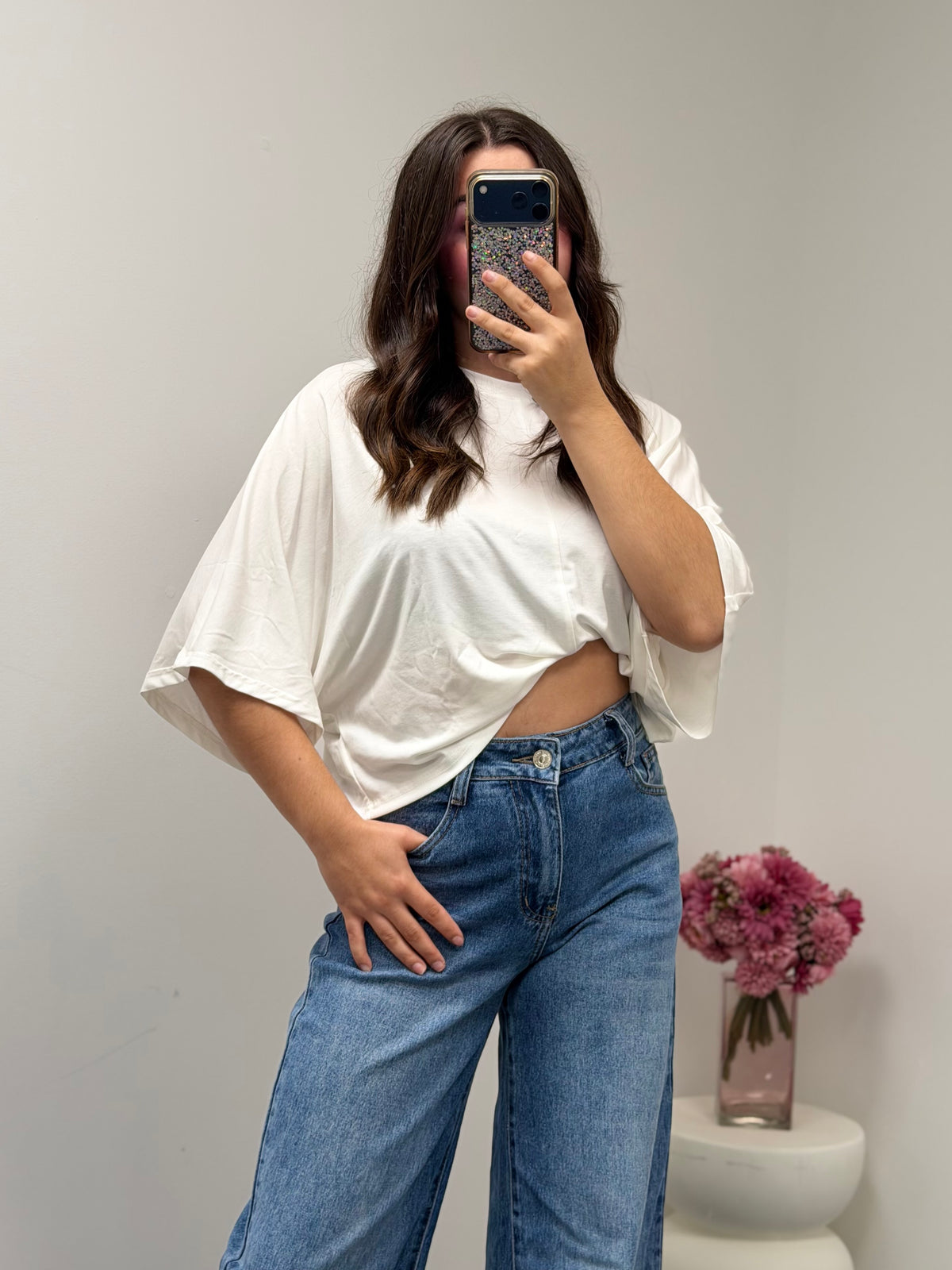 Haut LIV blanc dsclothes