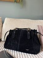Sac LOLA XL suédine noir dsclothes