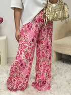 pantalon pnatalon MIRA bohème rose dsclothes