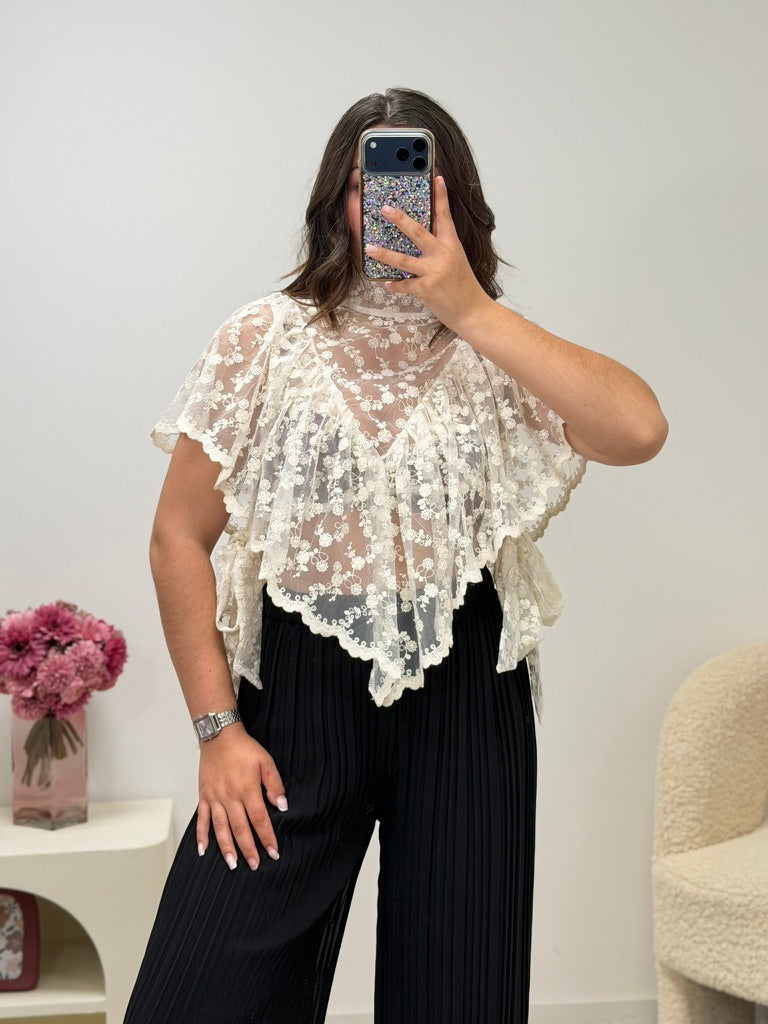 Blouse ROSA volumétrique 100% polyester taille S/M et M/L – Nouvelle collection Ds'Clothes