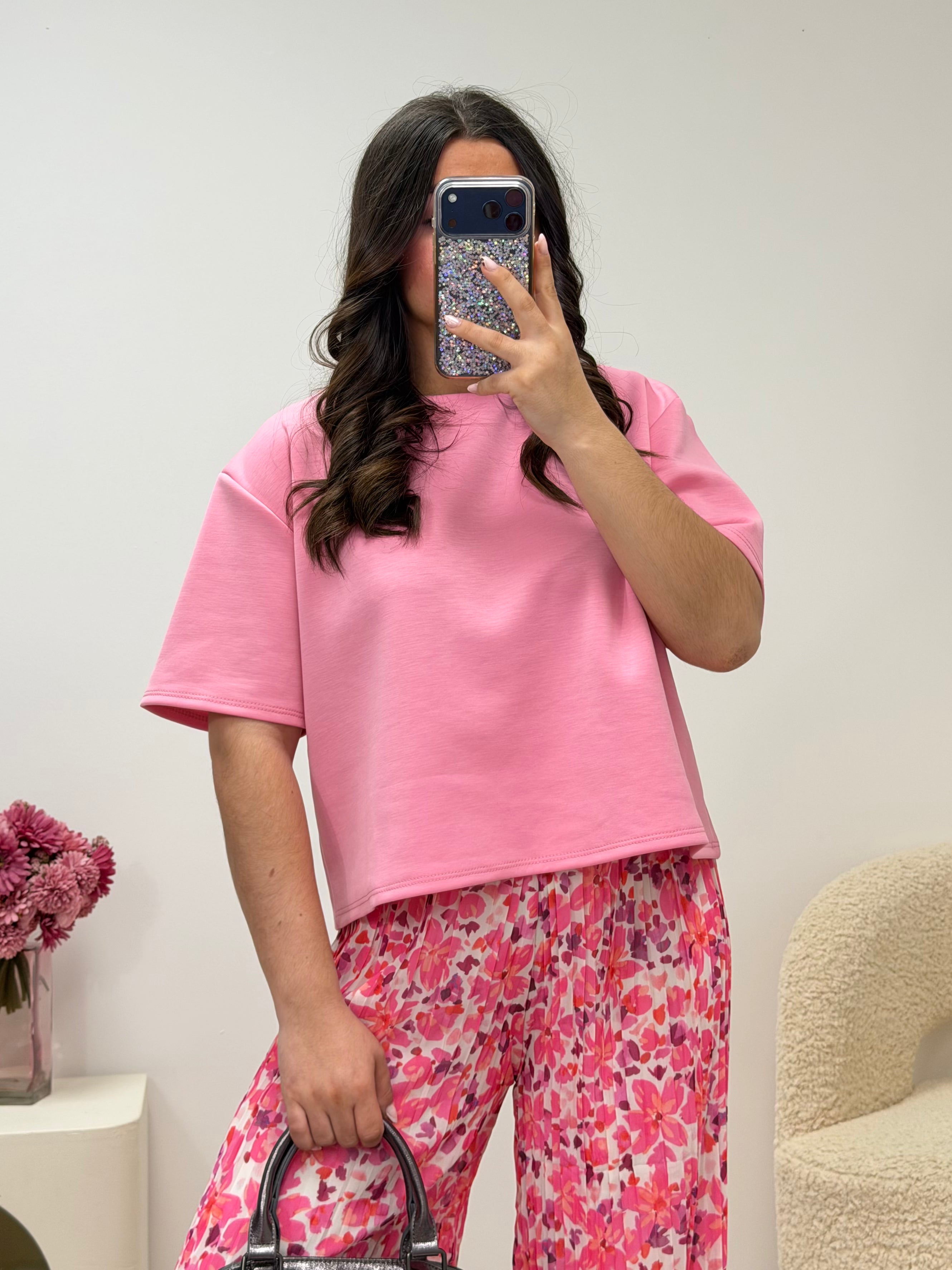 haut T-shirt RACHEL rose dsclothes