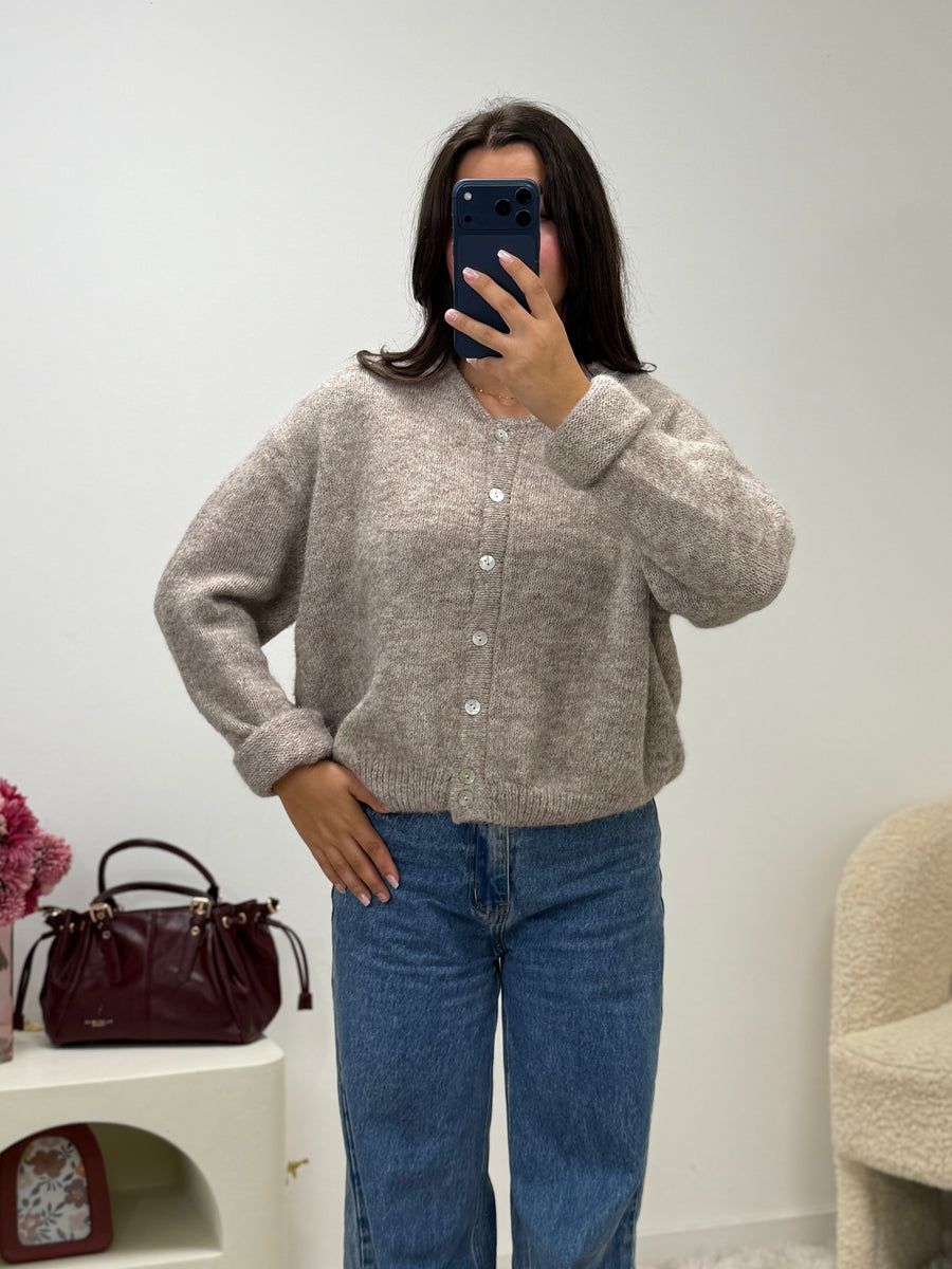 gilet Gilet HOLLY taupe dsclothes