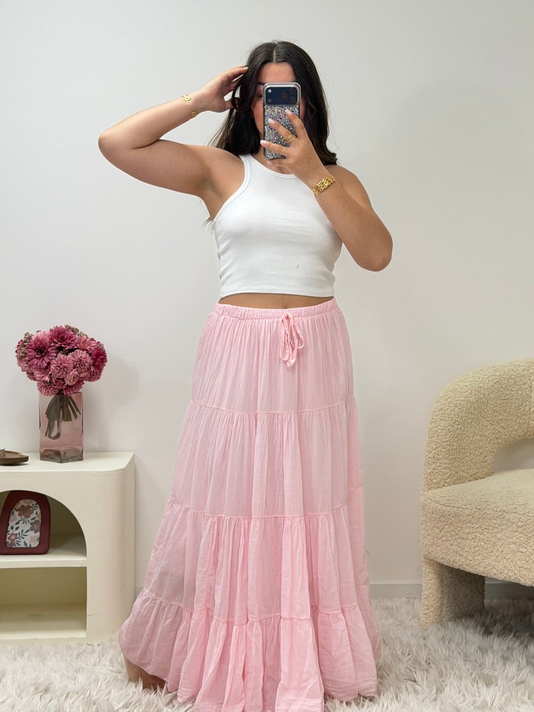 jupe Jupe en coton CÔME rose baby dsclothes