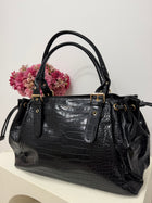 sac Sac LOLA XL croco noir dsclothes