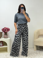 pantalon Pantalon MIRA Léopard gris dsclothes