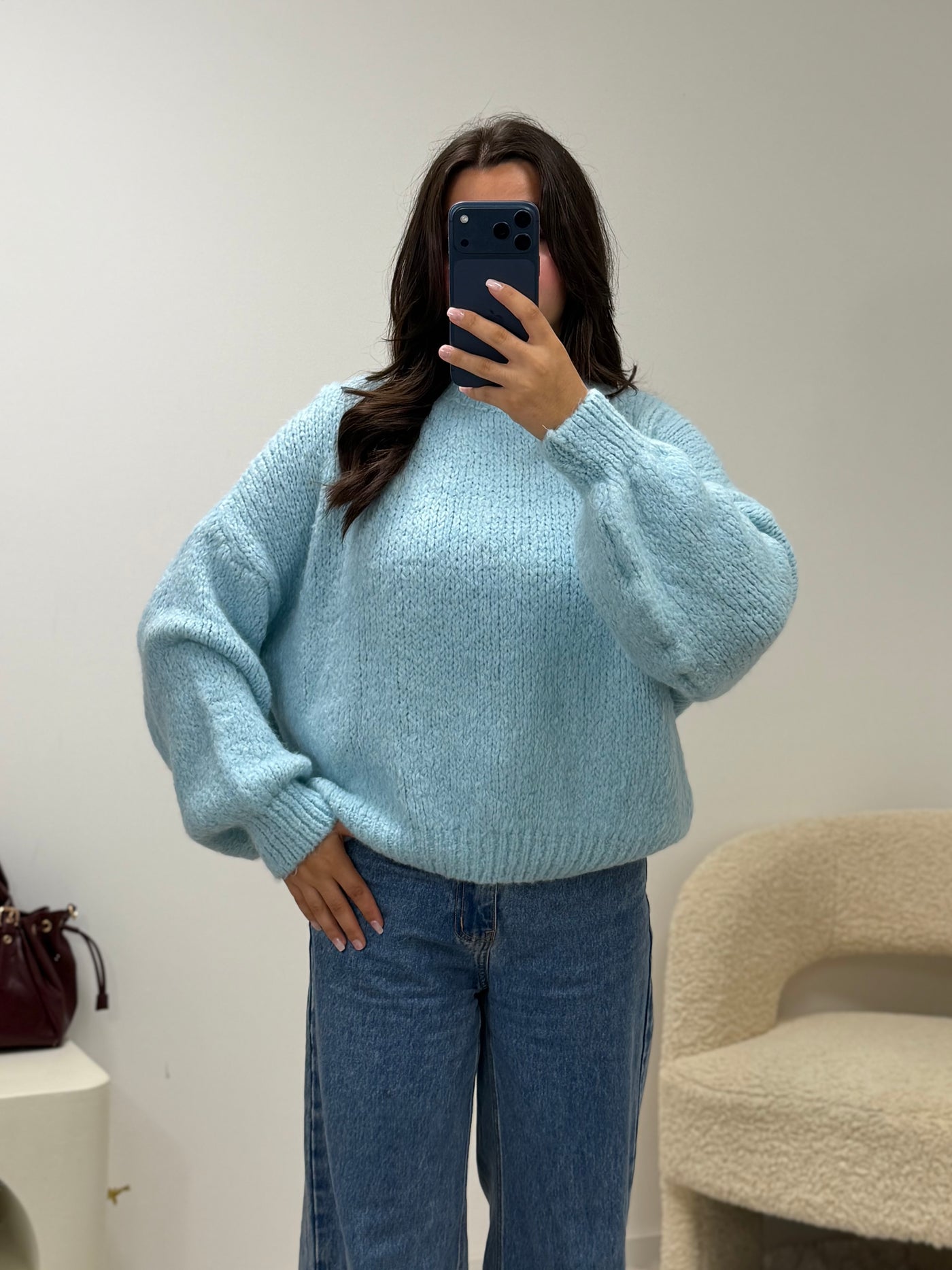 pull Pull BELLE bleu ciel dsclothes
