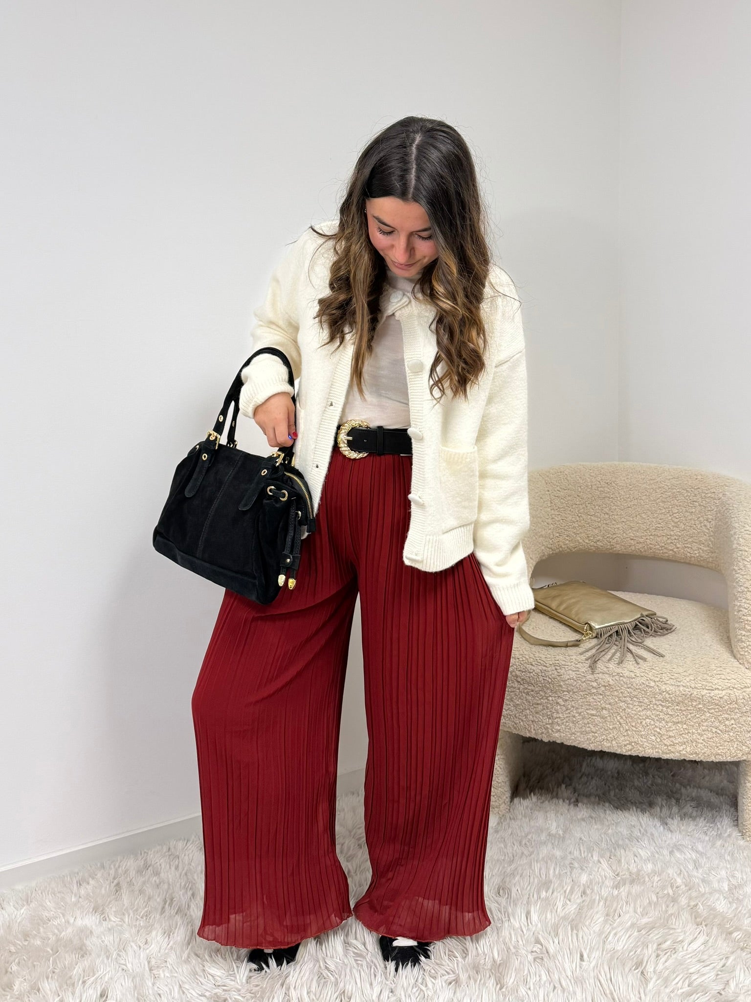 pantalon ROMY terracota