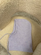 accessoires Capuche en laine lila dsclothes