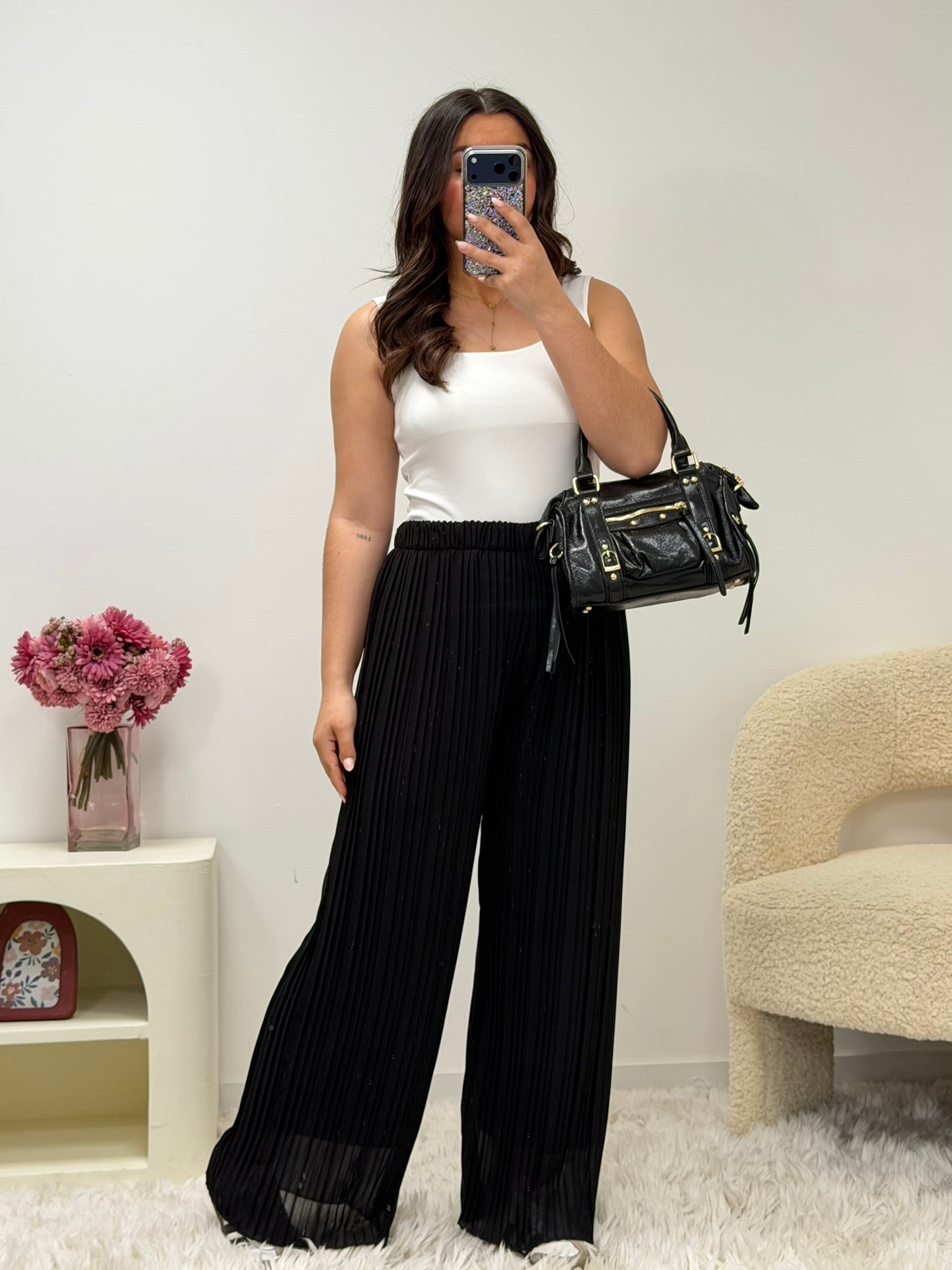 pantalon pantalon ROMY noir dsclothes