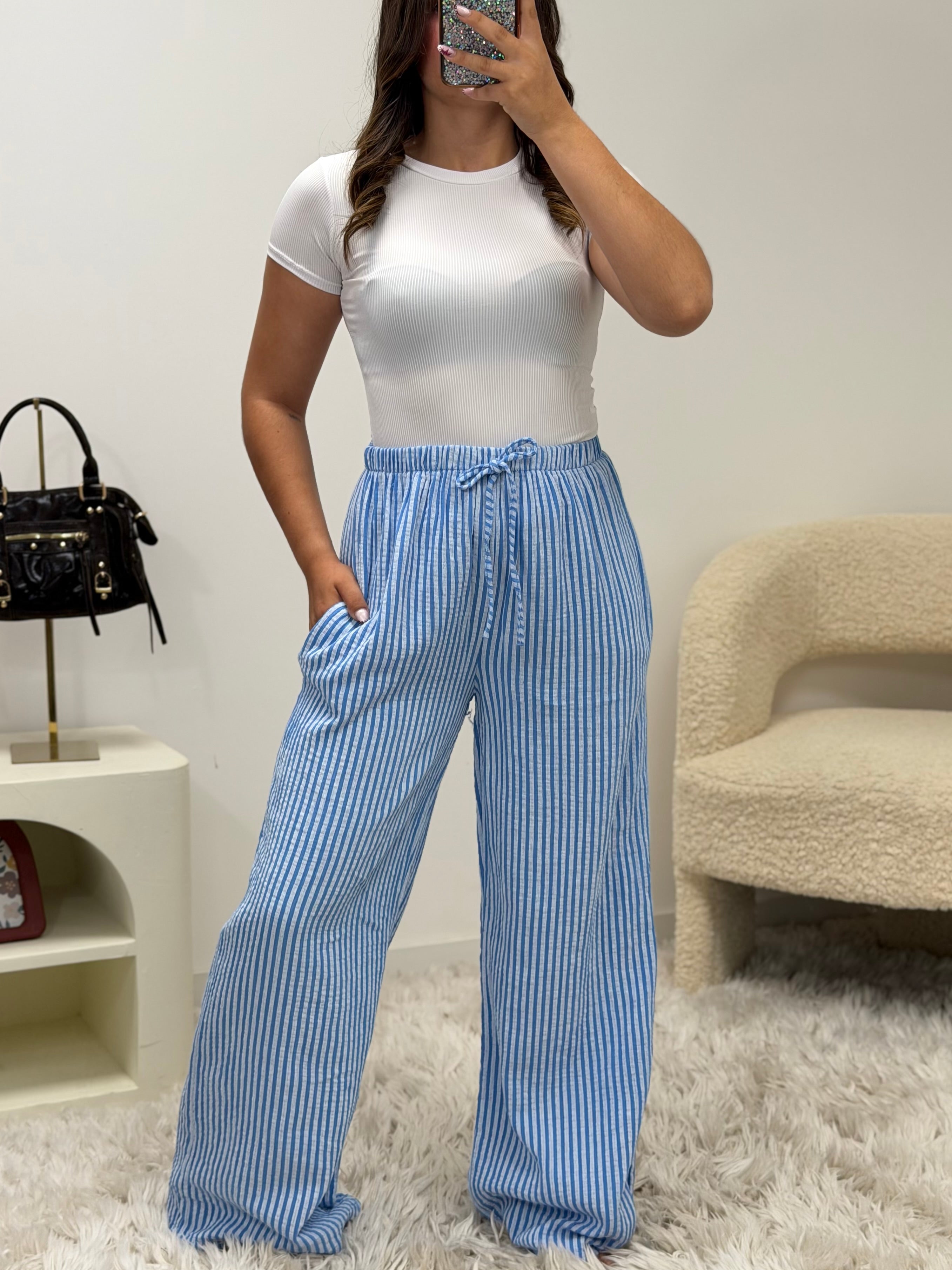 Pantalon SANDY bleu dsclothes