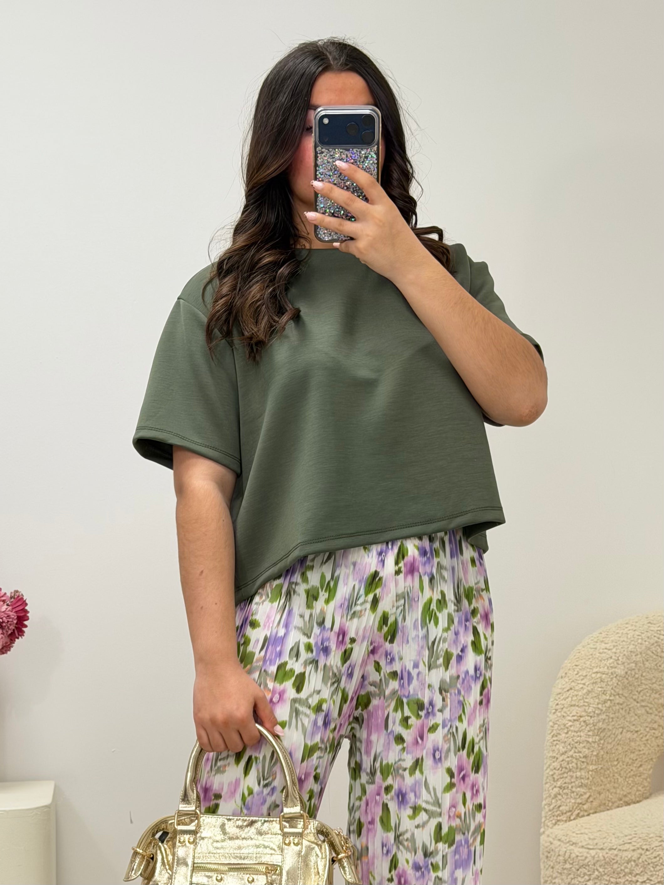 haut T-shirt RACHEL kaki dsclothes