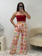 Pantalon Dolce fluide en viscose femme - vue face - Ds'Clothes