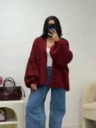gilet Gilet CLARKE bordeaux dsclothes