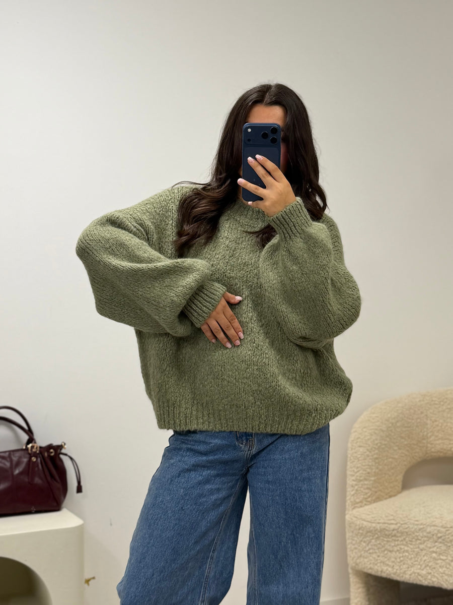 pull Pull BELLE kaki dsclothes
