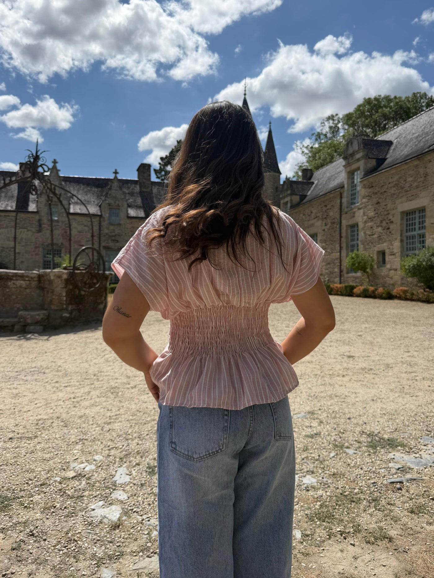 haut Blouse Cléa rose dsclothes