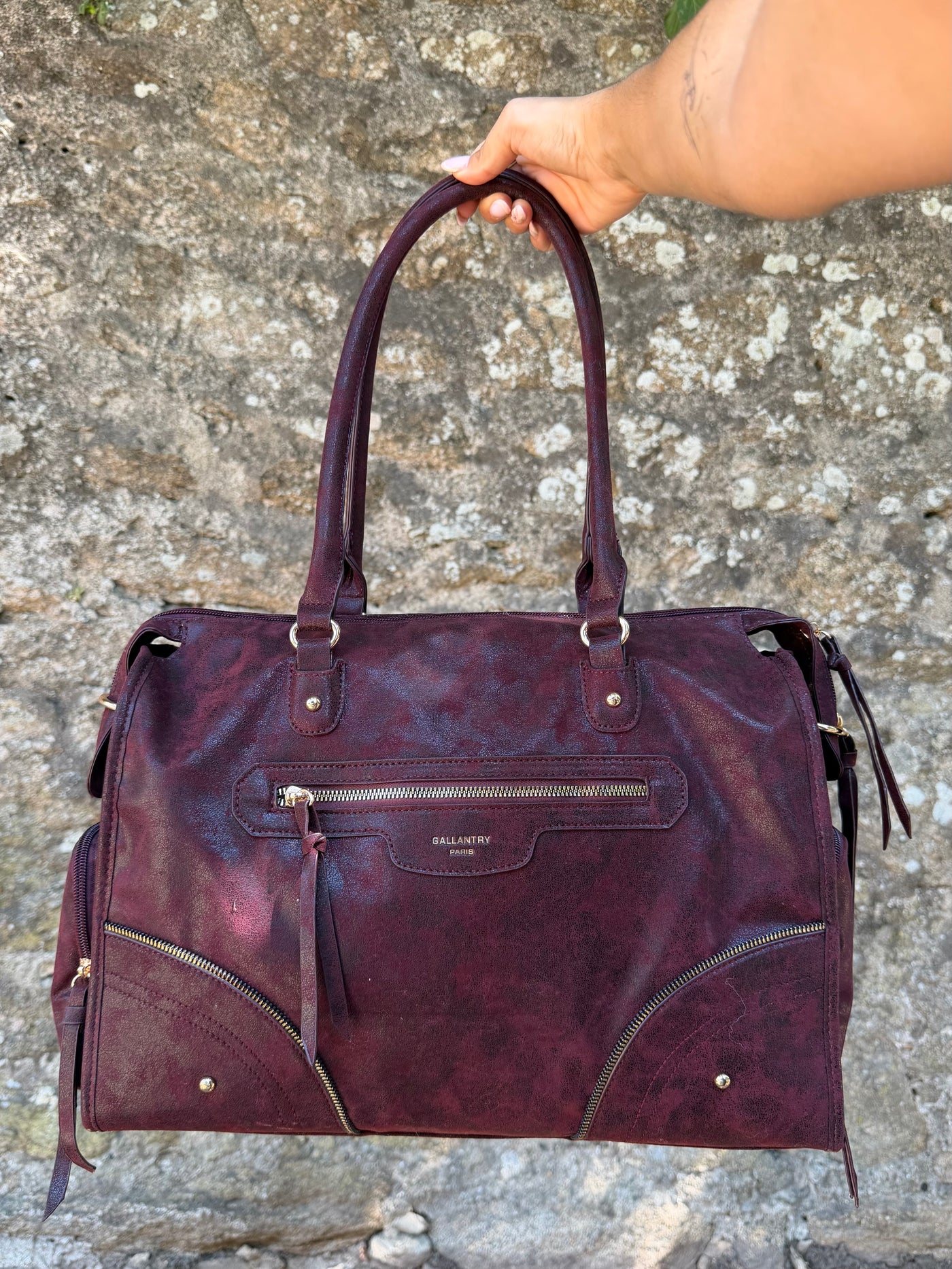 Sac Esmée bordeaux dsclothes