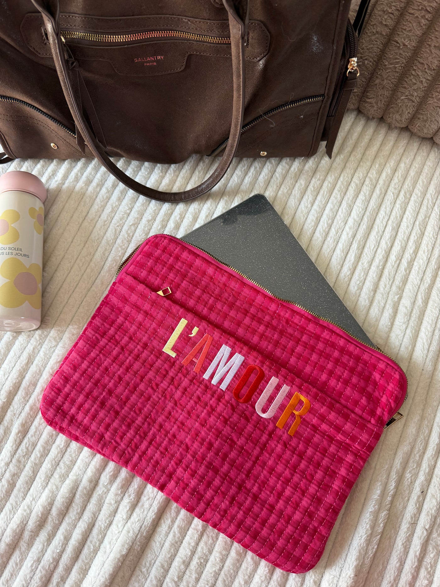 Pochette ordinateur vichy dsclothes