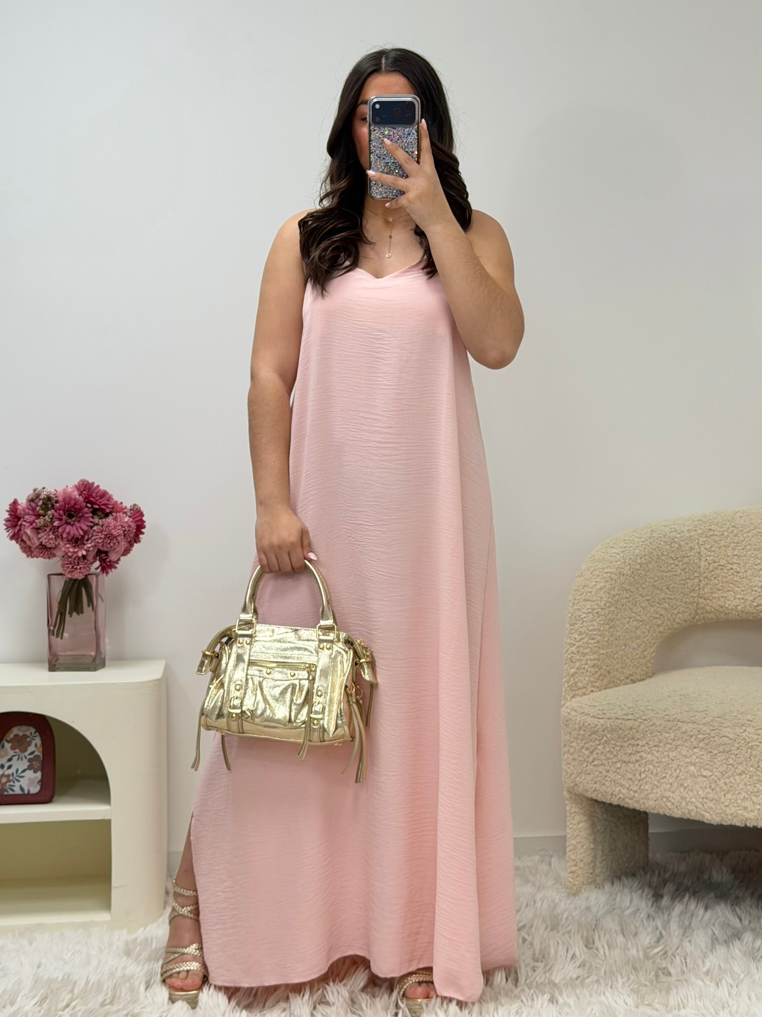 robe Robe LÉANE rose pâle dsclothes