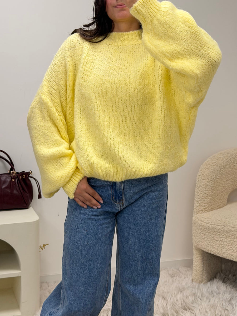 pull Pull BELLE jaune dsclothes