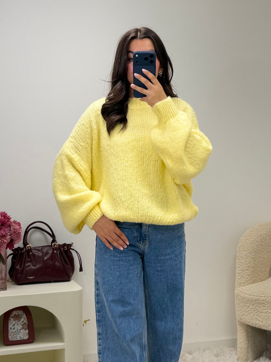 pull Pull BELLE jaune dsclothes