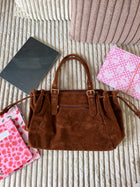Sac LOLA XL suédine camel dsclothes