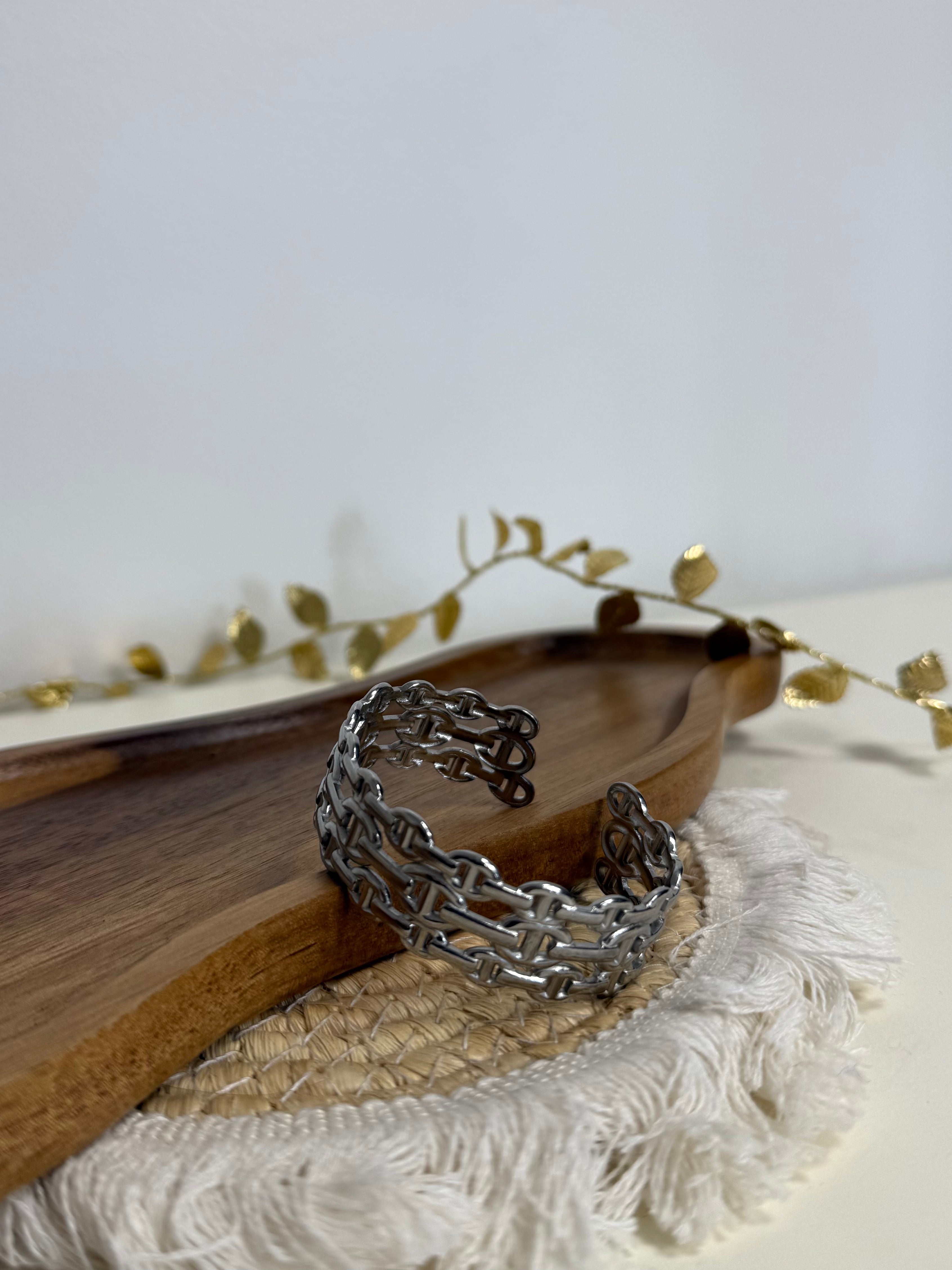 jonc Jonc Alya argenté dsclothes