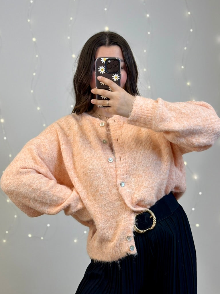 gilet HOLLY abricot dsclothes