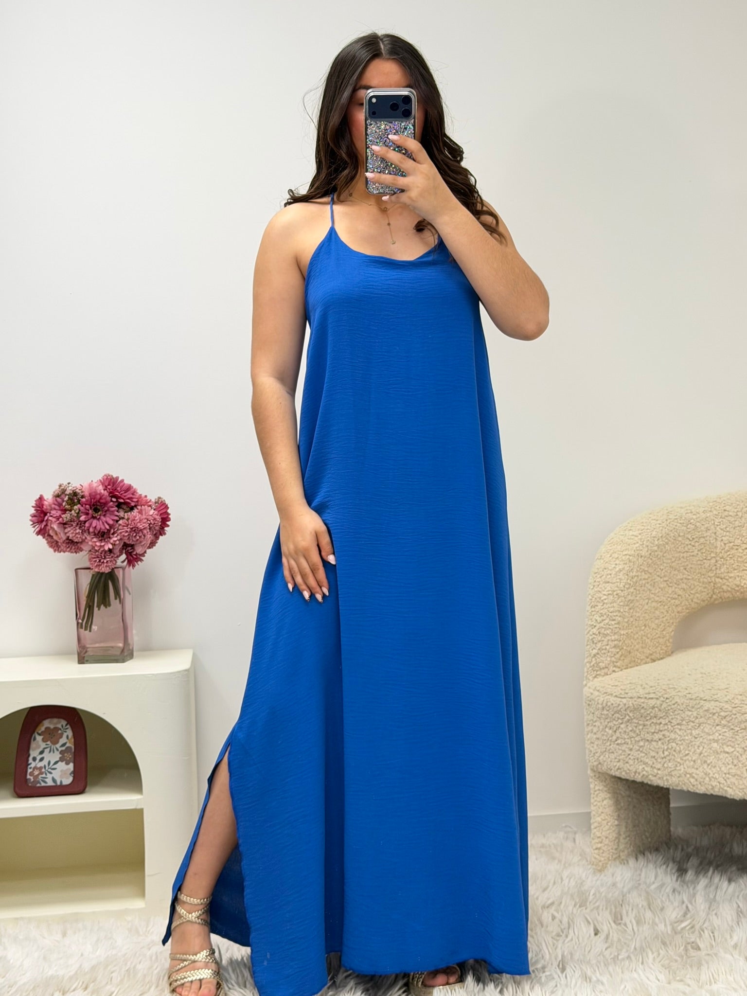 robe Robe LÉANE bleu roi dsclothes