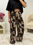 pantalon Pantalon MIRA aquarelle marron dsclothes