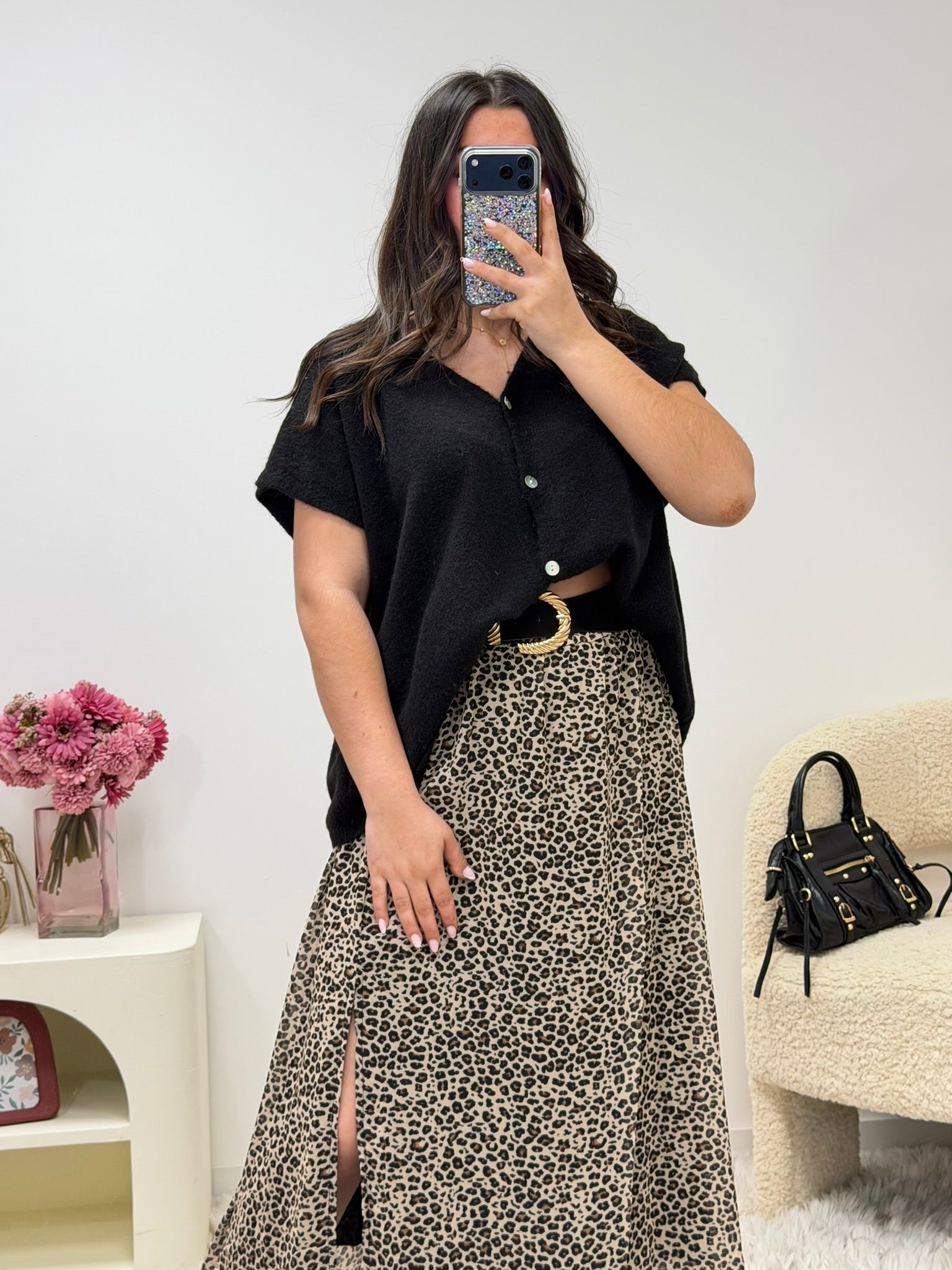 gilet Gilet ALYA noir dsclothes