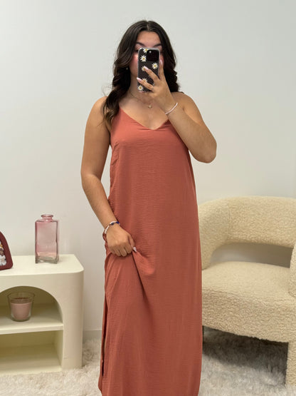 Robe LÉANE terracota