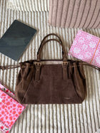 Sac LOLA XL suédine marron dsclothes