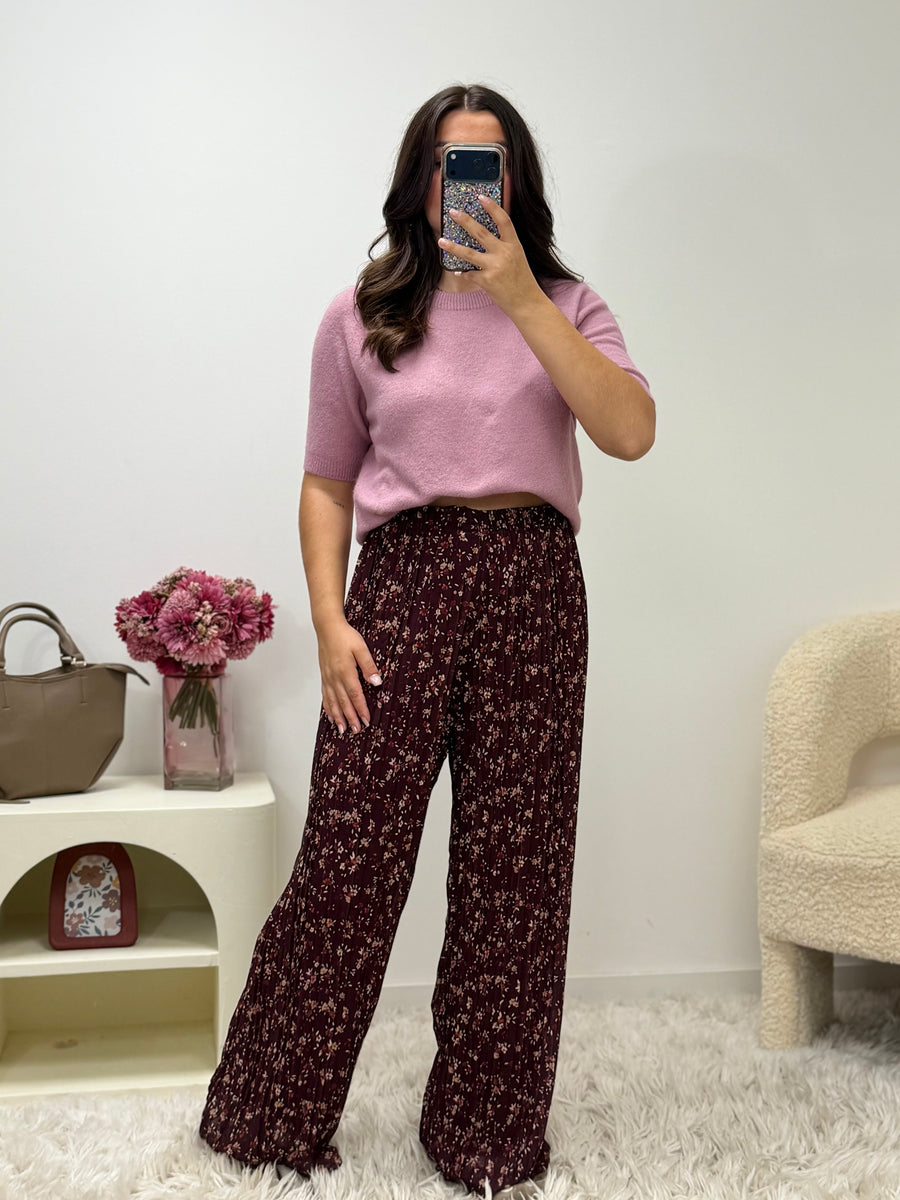 pantalon Pantalon MIRA liberty bordeaux dsclothes