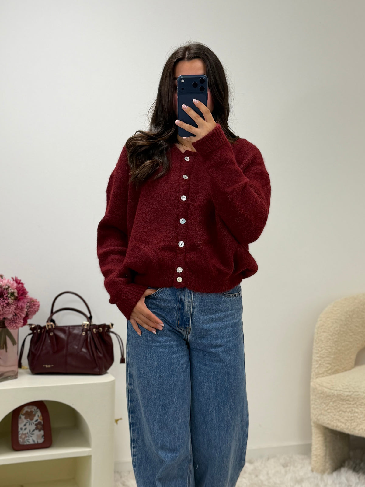 gilet Gilet HOLLY bordeaux dsclothes