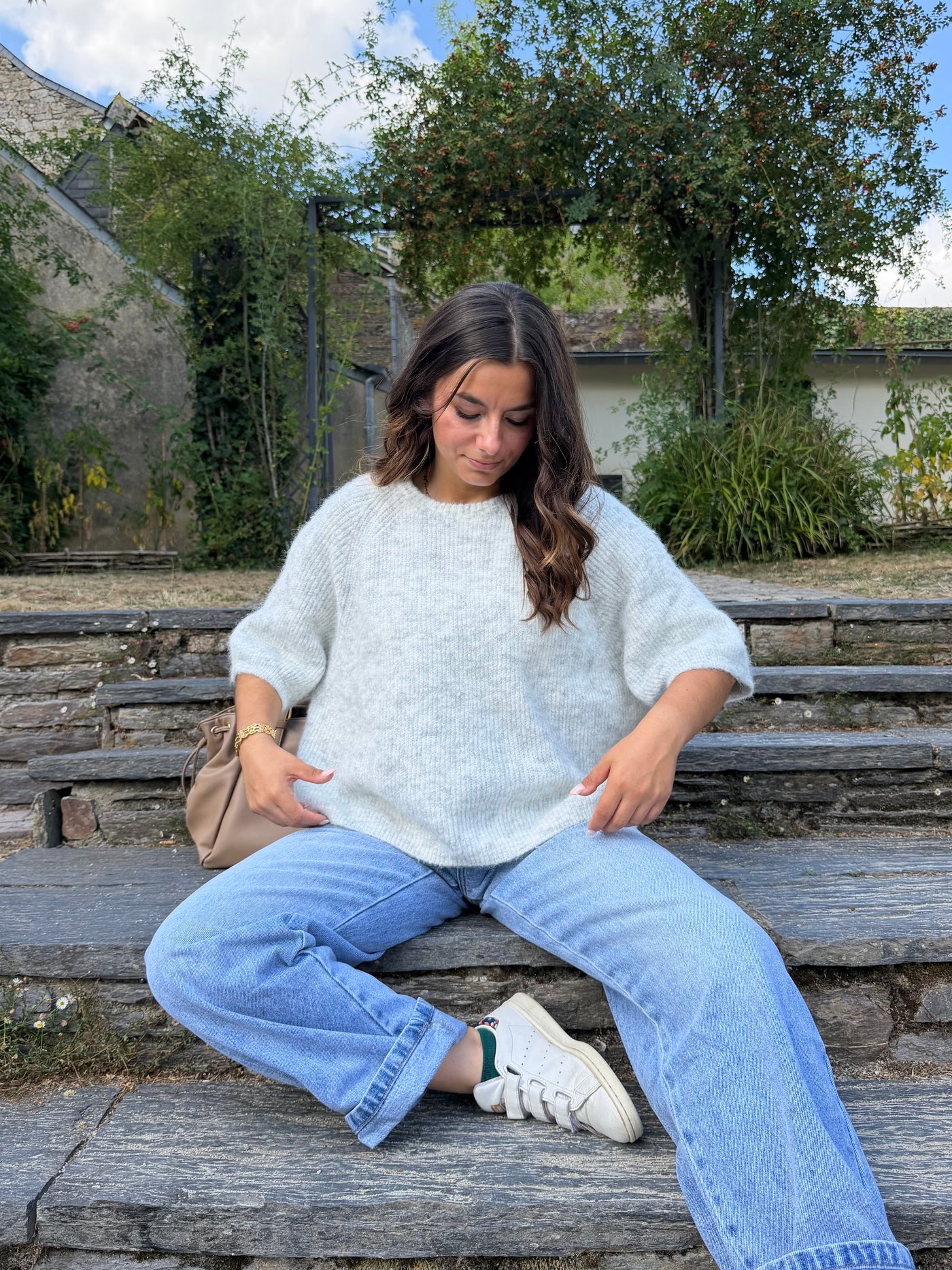 Pull Pull MAEVA gris dsclothes