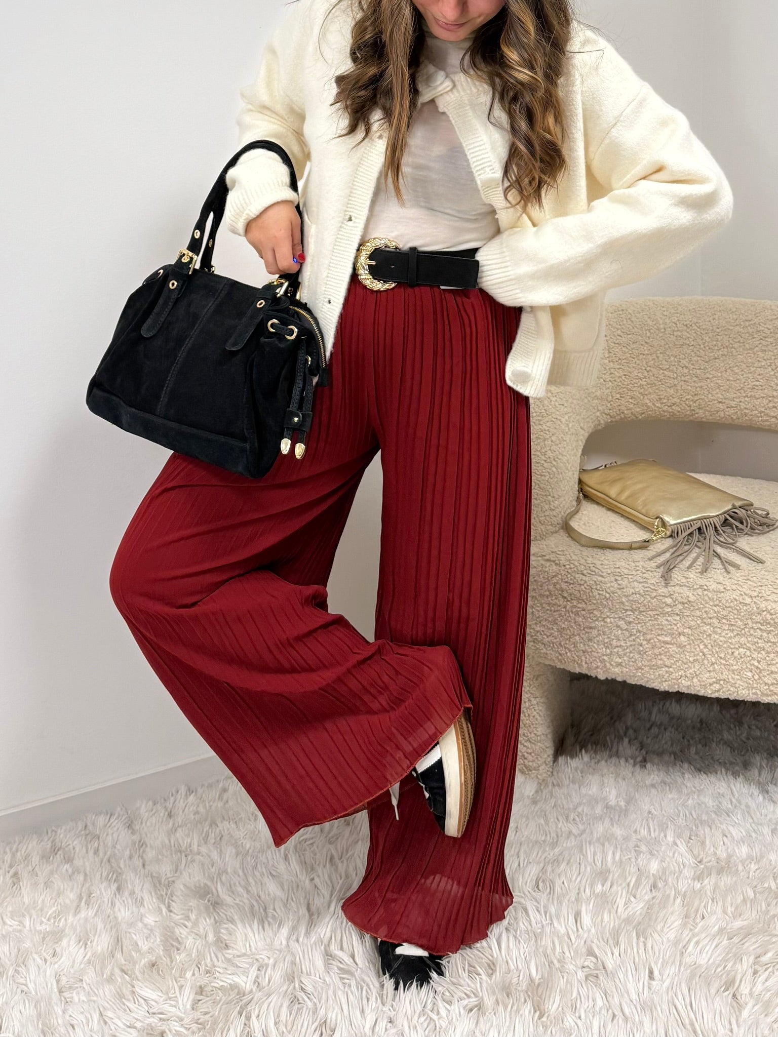 pantalon ROMY terracota