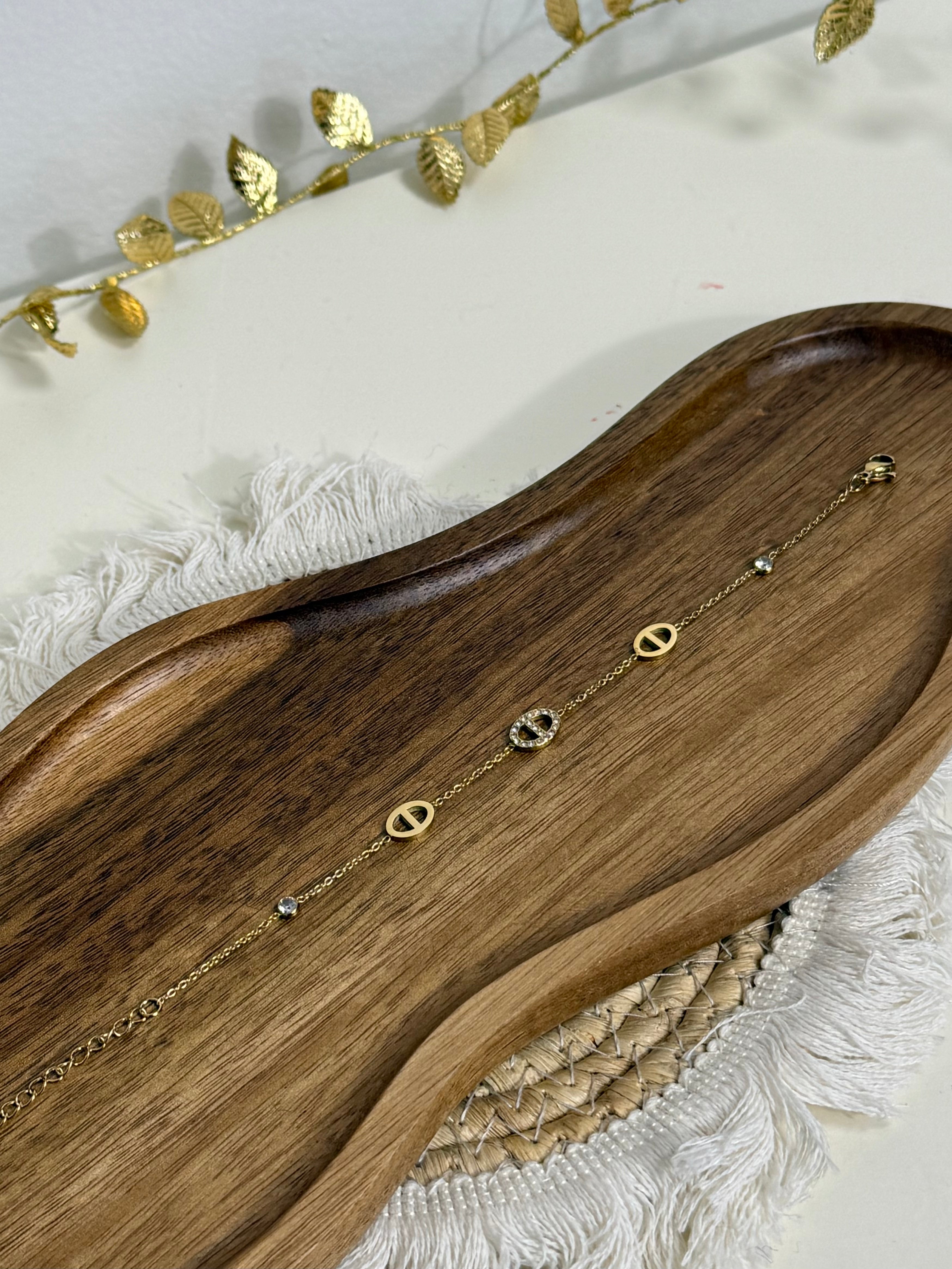 bracelet Bracelet Élina doré dsclothes