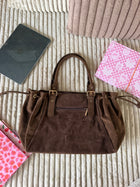 Sac LOLA XL suédine marron dsclothes