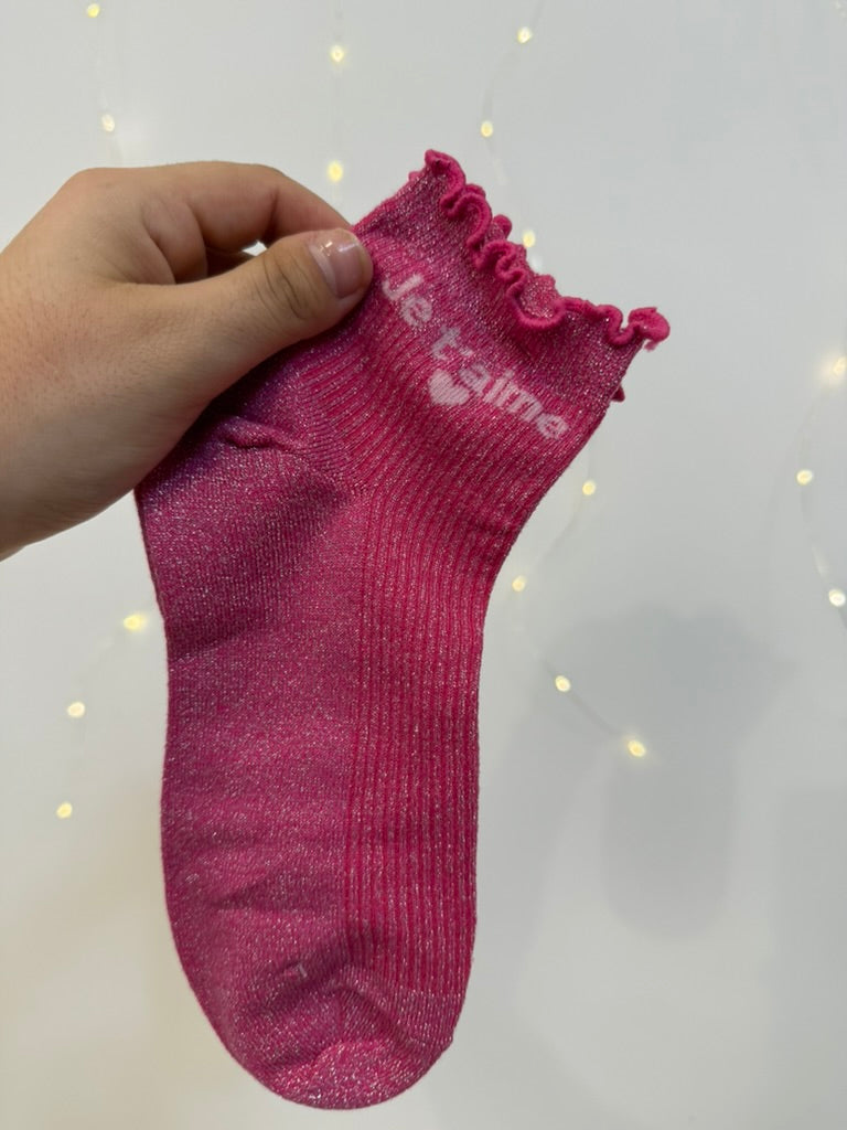 chaussette JE T'AIME