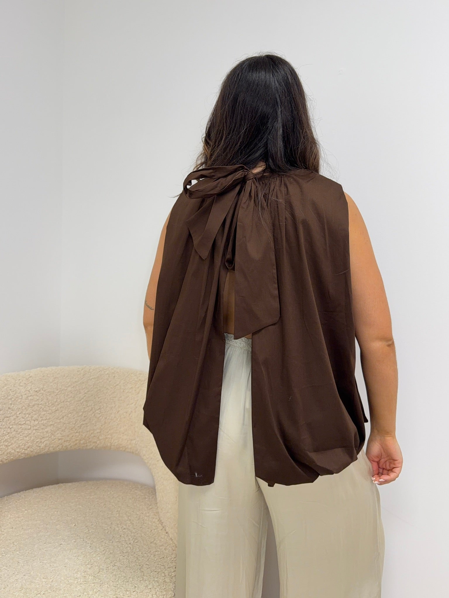 haut Haut NADIA marron dsclothes