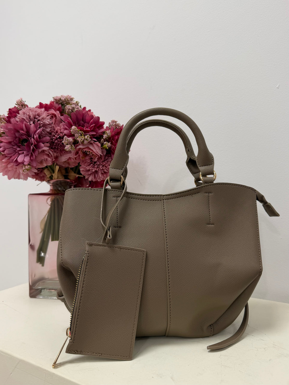 sac Sac à main Pauline taupe dsclothes