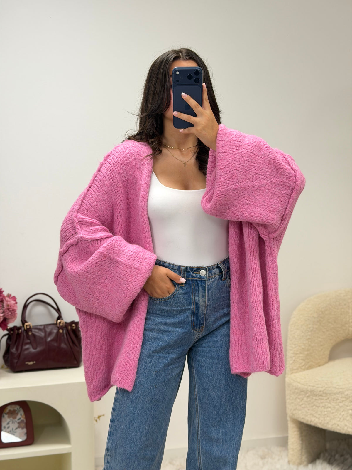 gilet Gilet CLARKE fuchsia dsclothes