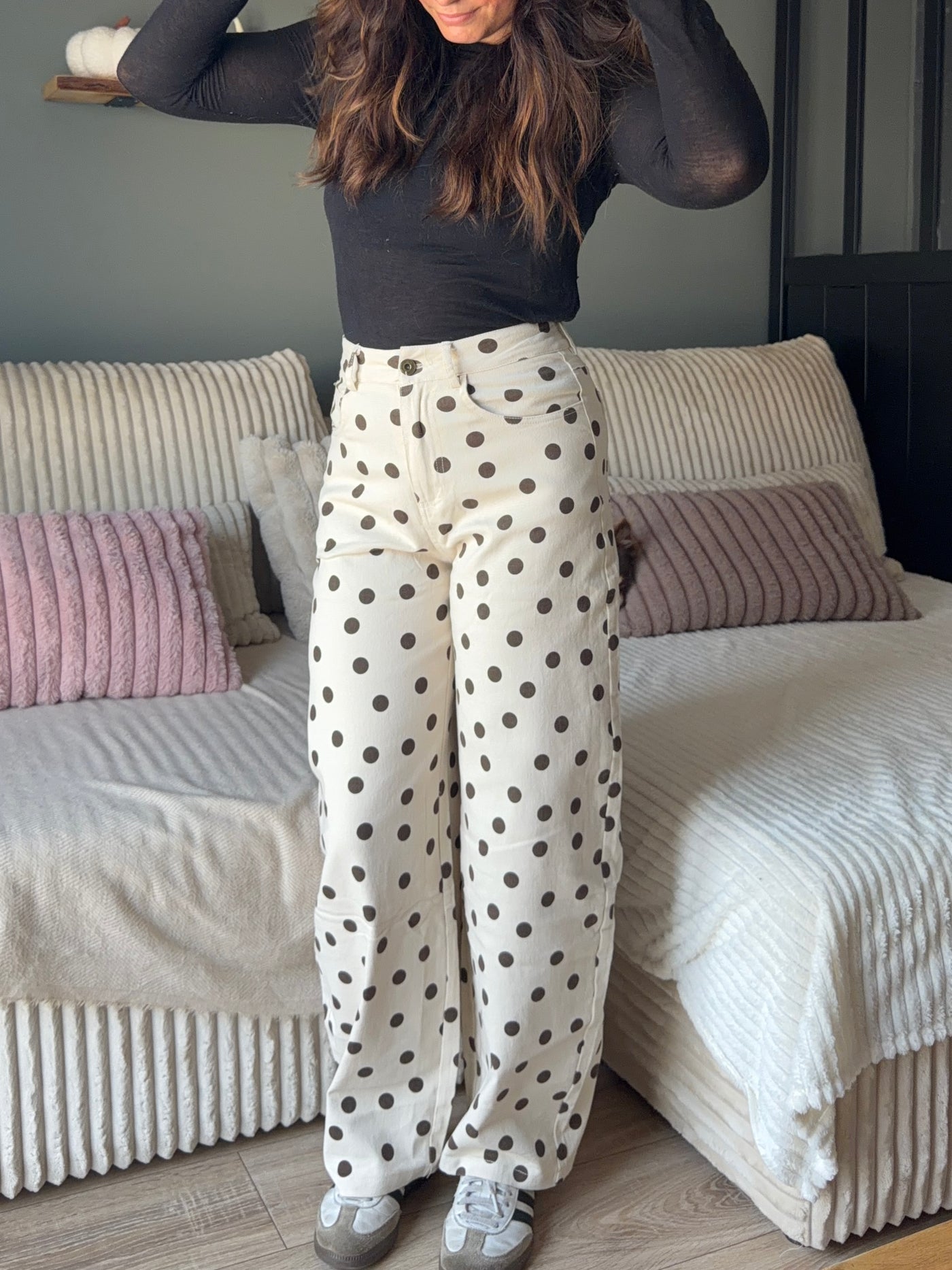 Jean Polka à pois dsclothes