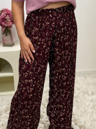 pantalon Pantalon MIRA liberty bordeaux dsclothes