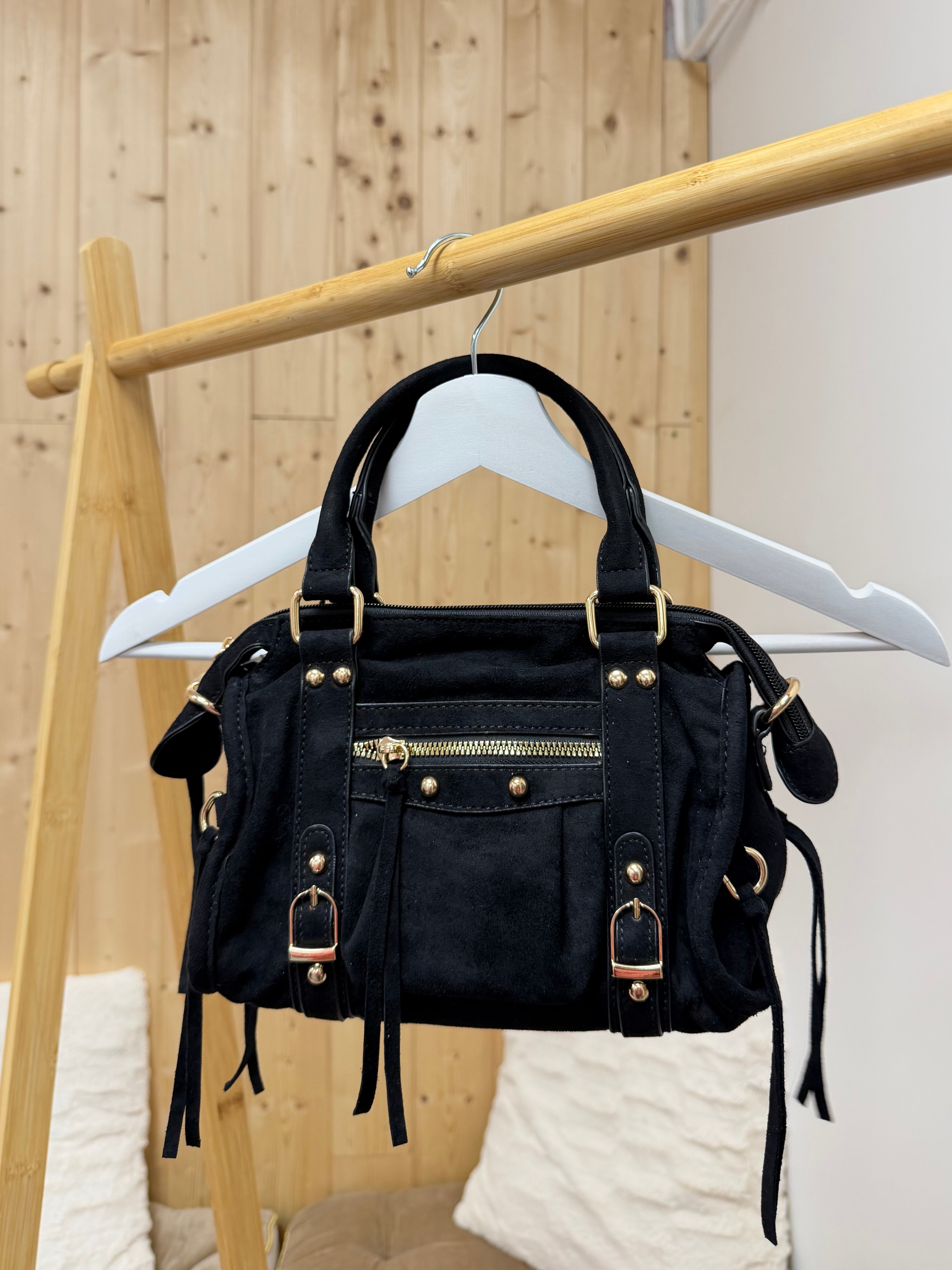 sac Sac LYA daim noir dsclothes